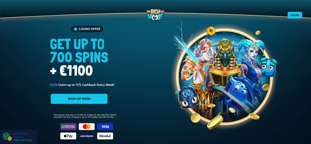 RichMoose casino – snabb överblick och positionering