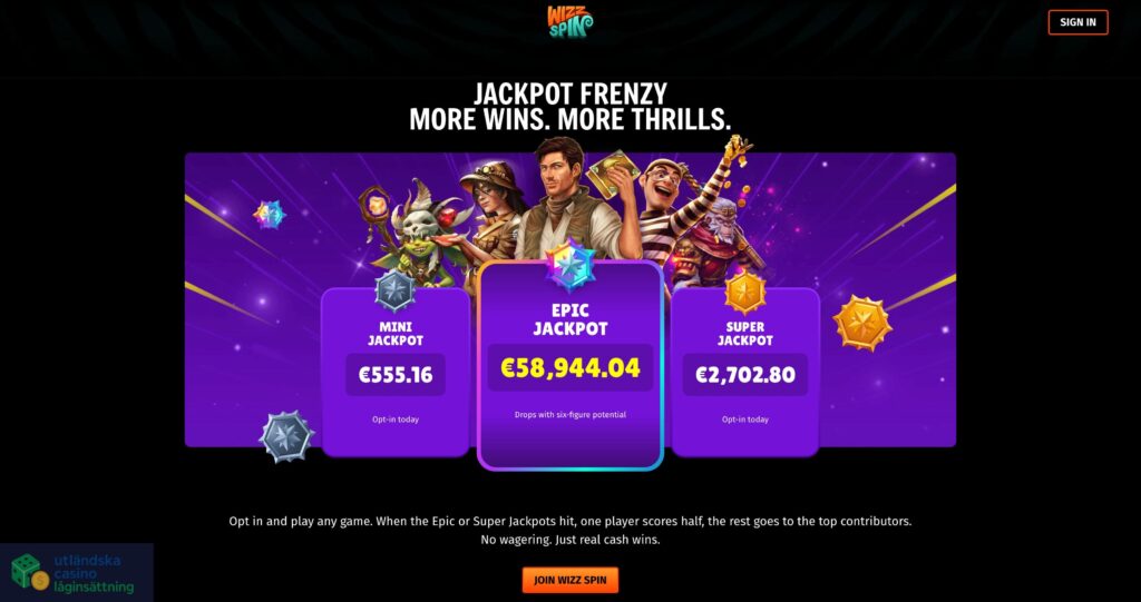 Spelutbud och leverantörer